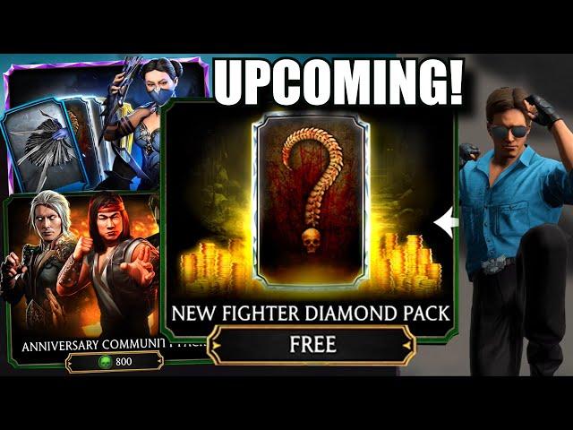 FREE DIAMOND PACKS? New Upcoming 4.2 Packs for ANNIVERSARY! BEST MK MOBILE UPDATE EVER!