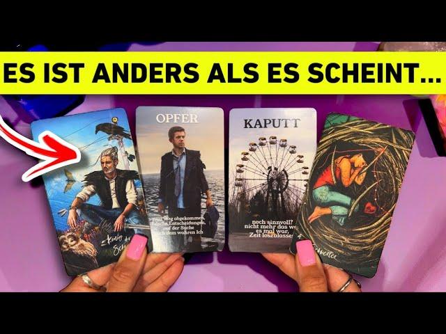 KAPUTT Jemand VERMISST die schöne Zeit JEDOCH etwas lässt ihn ZWEIFELN... Tarot Liebe