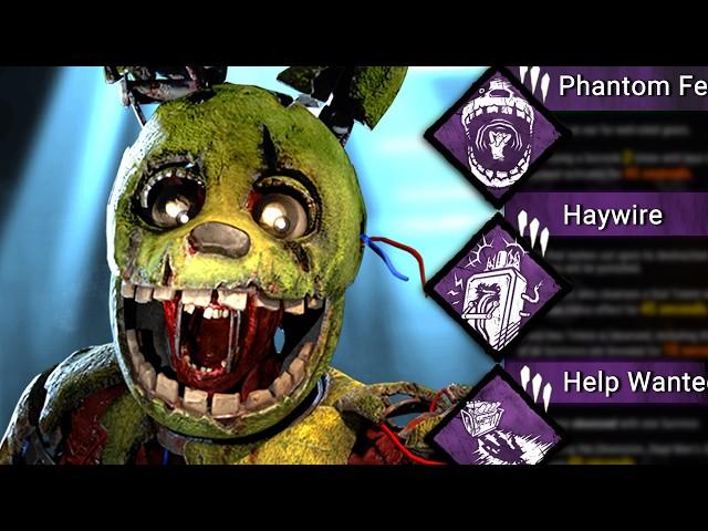 New Killer "Springtrap" from FNAF | Dead by Daylight PTB
