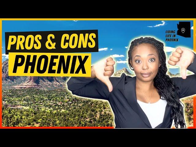 Pros and Cons of Living in Phoenix Arizona (10 Month Review) #livinglifeinphoenixaz #brittaneybadger