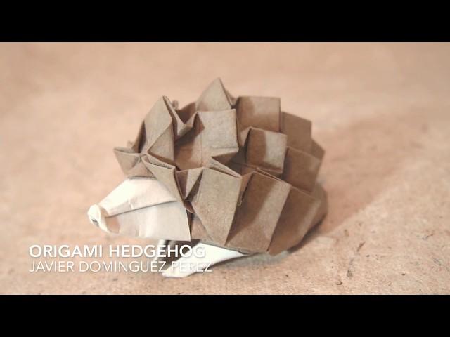 Origami hedgehog by Javier Dominguez Perez