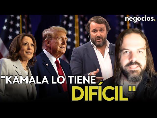 "O Kamala Harris se convierte en Son Goku o tiene difícil ganar a Trump". Santiago Armesilla