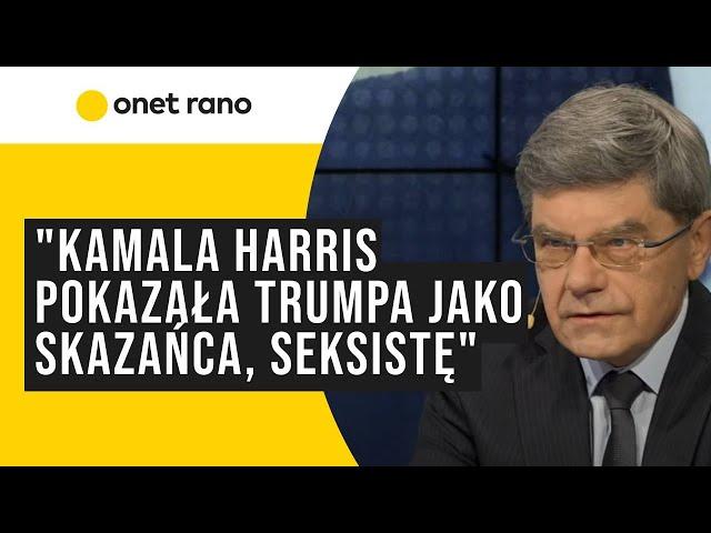 "Cała kampania o dziadku Bidenie upadła. Kamala Harris jest problemem dla Trumpa"