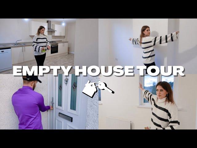 WE GOT THE KEYS!! EMPTY HOUSE TOUR | Fern Roberts