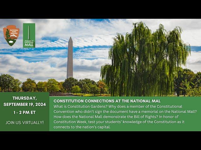 Constitution Connections at the National Mall - Virtual Classroom