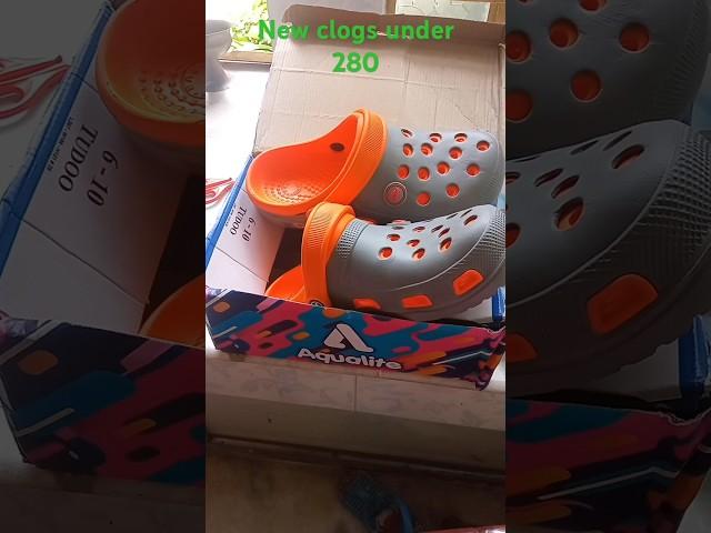 AQUALITE clogs under 300 unboxing #review / #clog #aqualite