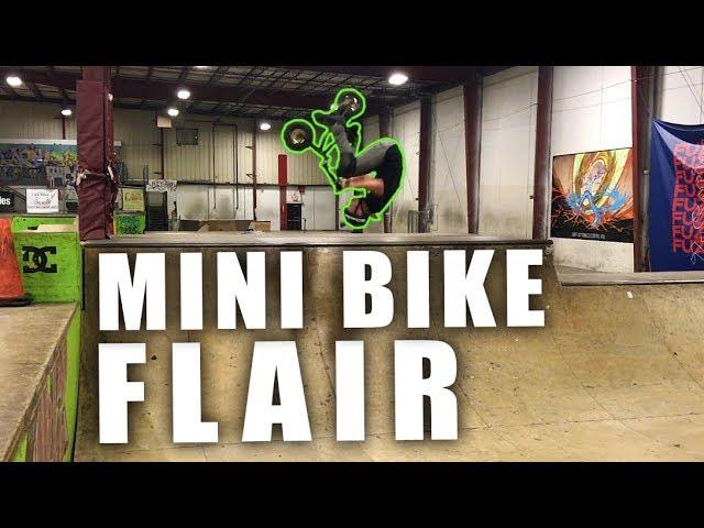 MINI FATBOY ROCKER BMX BIKE FLAIR AT OLLIES SKATEPARK