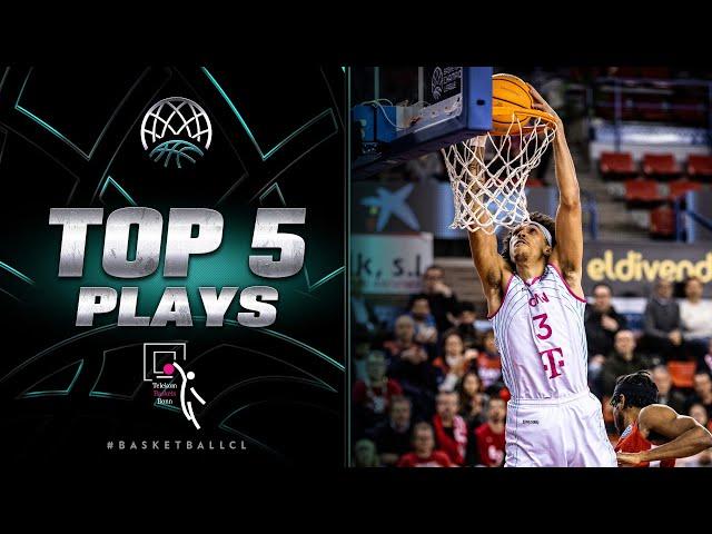 TOP 5 PLAYS | Telekom Baskets Bonn | Basketball Champions League 2022-23