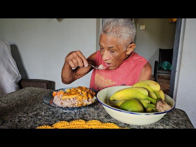 patonho  queria dividir seu almoço comigo