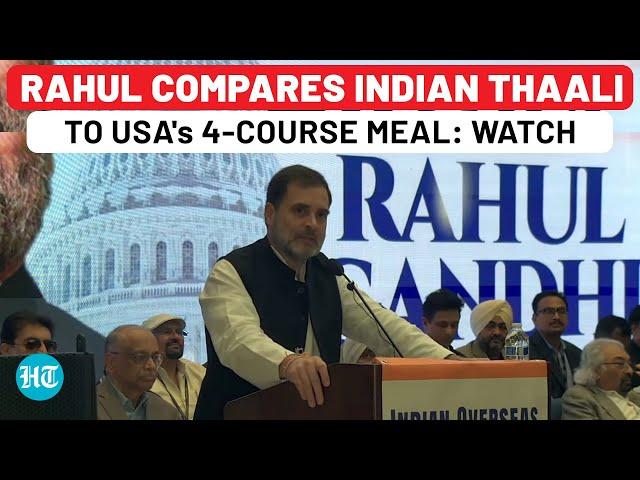 USA: Rahul Gandhi Asks Sikh Man In Audience His Name, Then Launches Big Attack On BJP, RSS