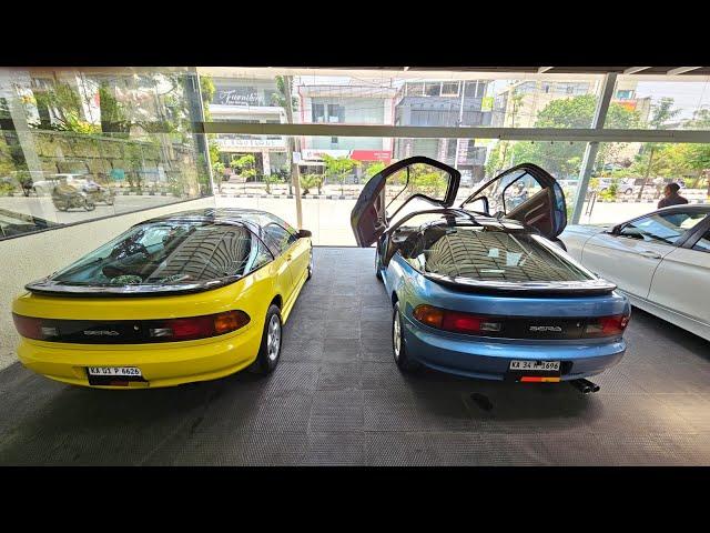 2 Toyota Sera Exterior & Interior | Blue & Yellow | Available for approx 14 Lacs | Rare Collection