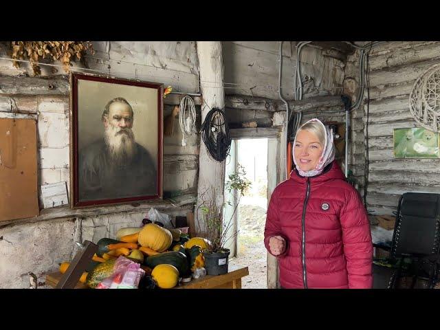 УЮТНЫЕ ОСЕННИЕ ВЕЧЕРА В ДЕРЕВНЕ/ДЕЛАЕМ СОК ИЗ ТЫКВЫ, СОБИРАЕМ УРОЖАЙ КАПУСТЫ/ КОМАНДИР В КУРЯТНИКЕ