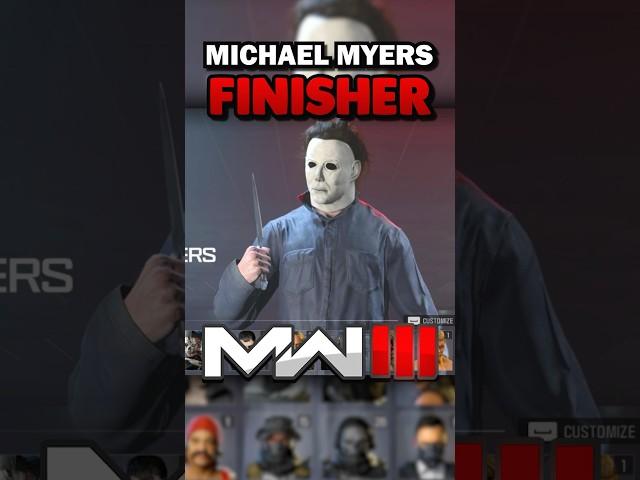 Michael Myers Finishing Move