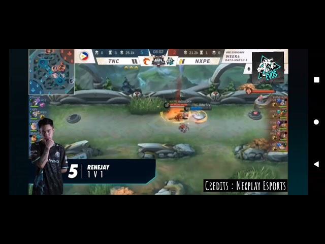 Nexplay EVOS Top 5 Highlights versus TNC Pro Team