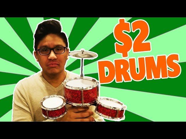 i hate my life... Using A Cheap $2 Drum Kit To Make A Beat In FL Studio!