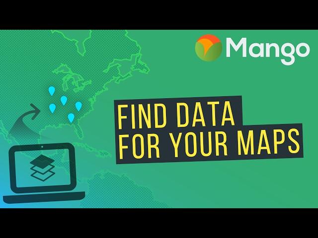 How To Source GIS Map Data