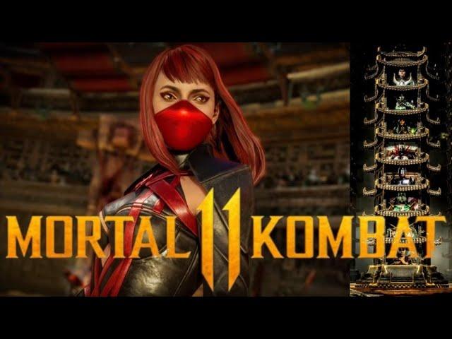 MK11 *BLOODY SKARLET* KLASSIC TOWER GAMEPLAY!! (ENDING)