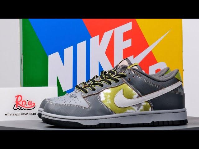 2022 Nike SB Dunk Low Dark Grey/Black- Rosasneaker