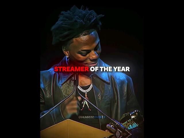 iShowSpeed Won Streamer of the YEAR #ishowspeed #streameroftheyear #edit