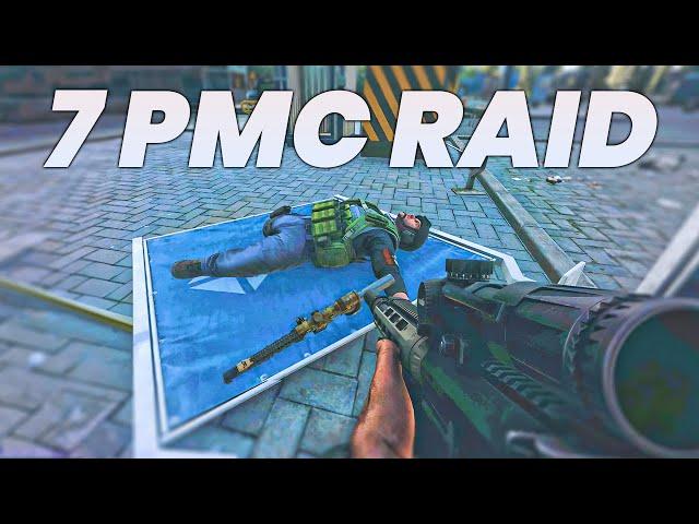 Insane 7 PMC RAID with SR-25 - Escape from Tarkov