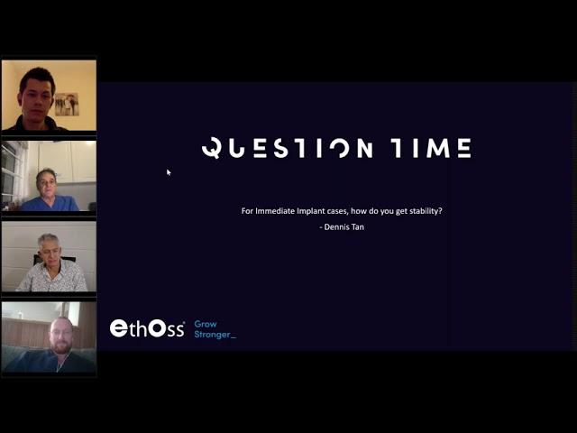 EthOss: QuestionTime | Immediate Implant Placement - E03