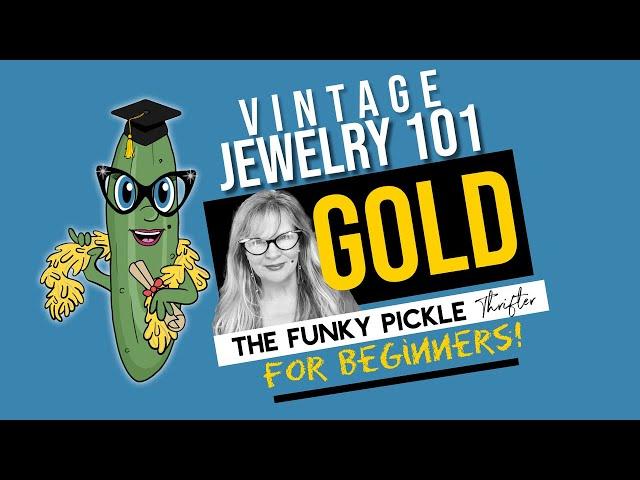 Testing GOLD & GEMSTONES Vintage Jewelry 101 For Beginners Learn How To Yard Sale Hauls !