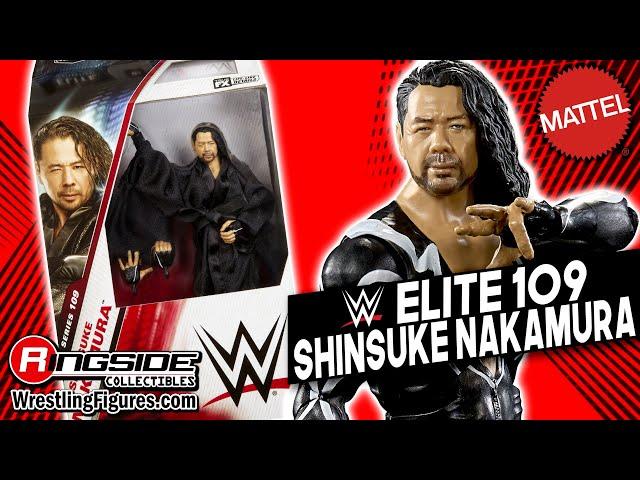 WWE Figure Insider: Shinsuke Nakamura - Mattel WWE Elite 109 Wrestling Action Figure! SMACKDOWN