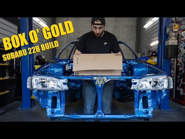 Subaru 22B Build; The Golden Box (GD WRX STI Fuel tank & More)