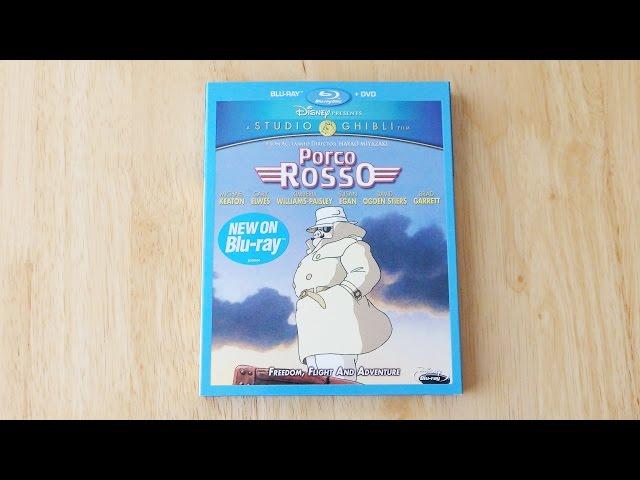 Studio Ghibli Porco Rosso Blu-ray | DVD Unboxing & Review