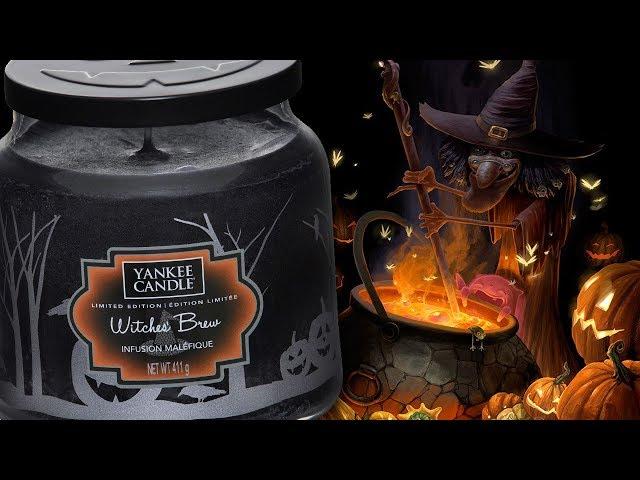 Yankee Candle Witches Brew Review  - Halloween Candle