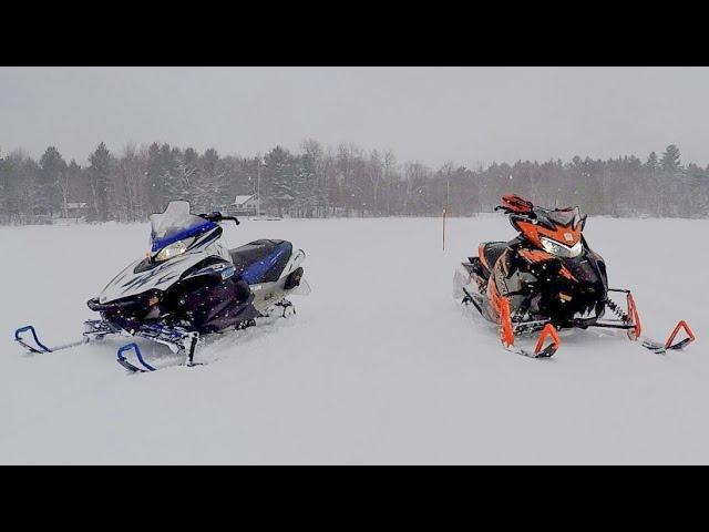 Yamaha Sidewinder Turbo vs. Yamaha Apex