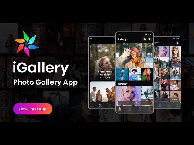 iGallery : Photo Organizer | Premium Gallery App | No Ads App