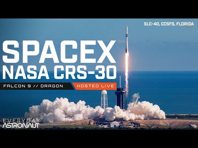 Watch SpaceX Launch CRS-30 for NASA!