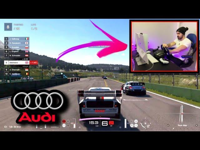 Gran turismo sport gameplay - logitech g29 - audi sport quattro s1