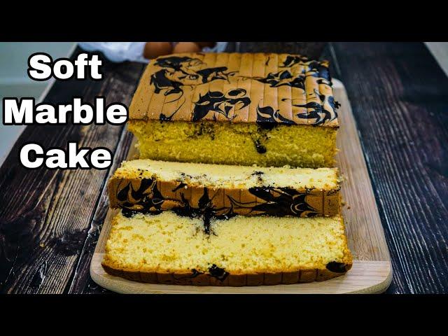 Kek Marble lembut Yang Mudah Dan Sedap | Soft Marble Cake | MyDapur Panas