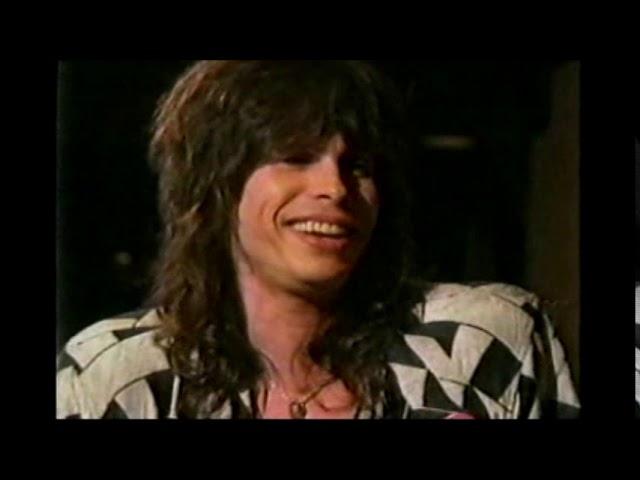 STEVEN TYLER of Aerosmith on "Dude Looks Like A Day" - 1987 MuchMusic interview