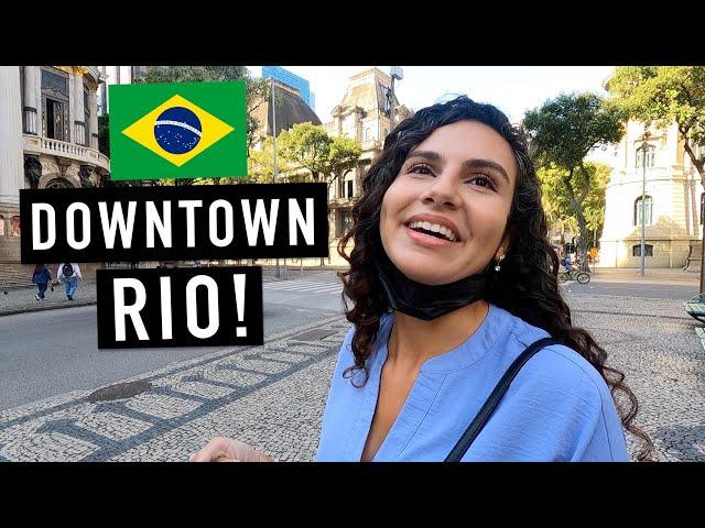 DISCOVER RIO DE JANEIRO  DOWNTOWN RIO IS UNDERRATED! (TRAVEL BRAZIL)