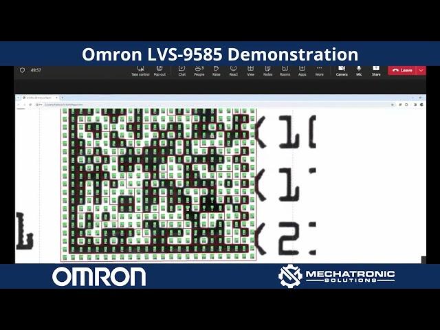 Digital Demonstration: LVS 9585 - Jason Mack from Omron