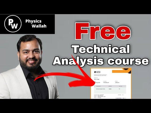 Free Pwskills Technical analysis series in Hinglish #techincalanalysis #stock #crypto #pwskills