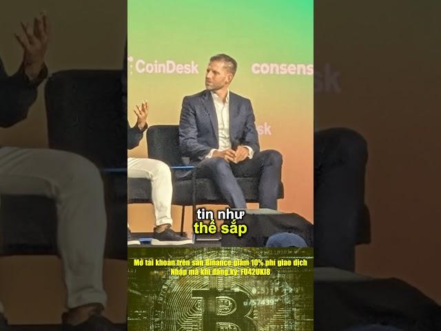Eric Trump tuyên bố, cả thế giới đang lao vào tích trữ Bitcoin #bitcoin  #crypto