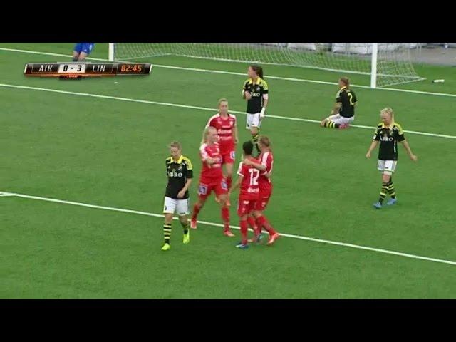 Linköping hänger på i toppen efter 5-0-krossen - TV4 Sport