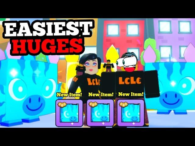 HOW we HATCH the EASIEST FREE HUGES (even she did it!) Pet Sim 99