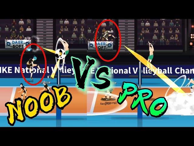 The Spike - Volleyball Story | Noob Player VS Pro Player | SPIKE GAMMER