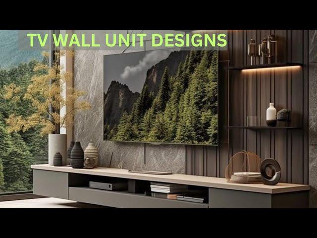 Best TV Wall Unit Design Ideas