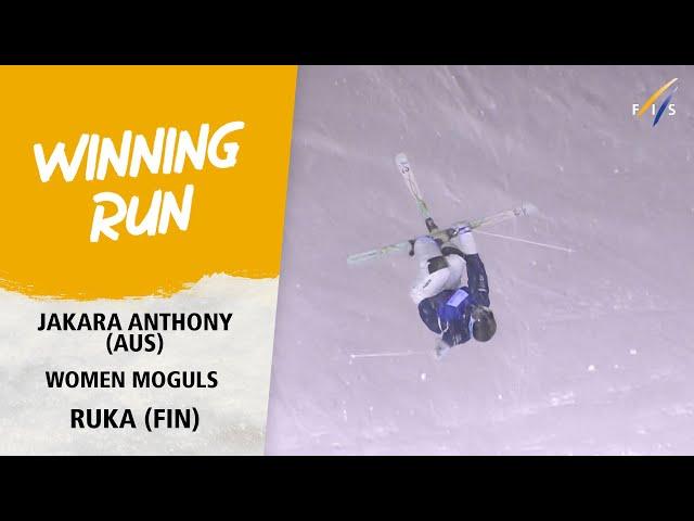 Anthony retains Moguls title in Ruka | FIS Freestyle Skiing World Cup 23-24