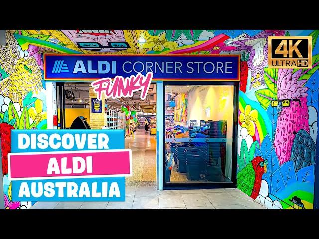  Discover Aldi Australia FUNKY CORNER STORE  [4k Video]