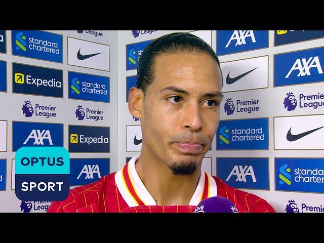 VIRGIL VAN DIJK’: We felt that the referee was a little bit nervous’ 