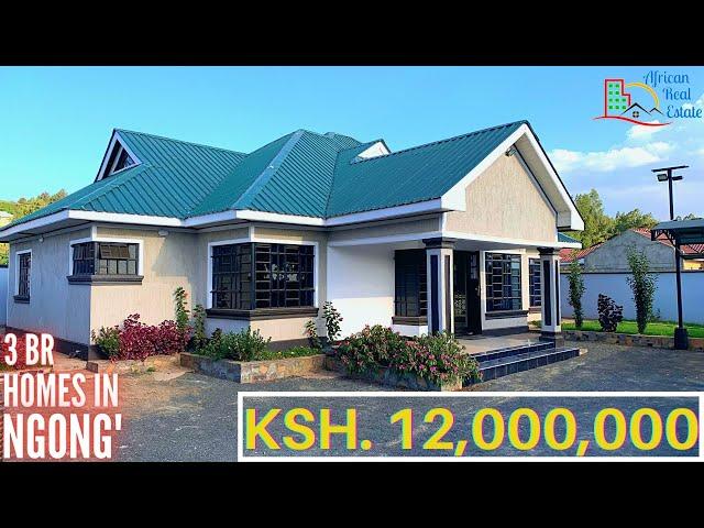 Touring a CLASSY 3BR Bungalow in KIBIKO Ngong Kenya- The BEST IN ITS CLASS -   @ $120,000