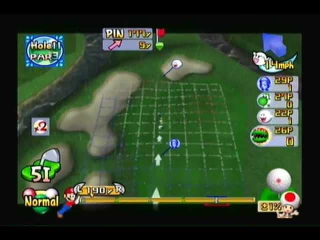 Mario Golf: Toadstool Tour - Cheep Cheep Falls - Back 9