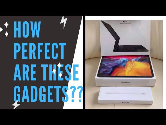 NEW APPLE GADGETS! Unboxing ipad pro, keyboard case and pen / asjem explore review